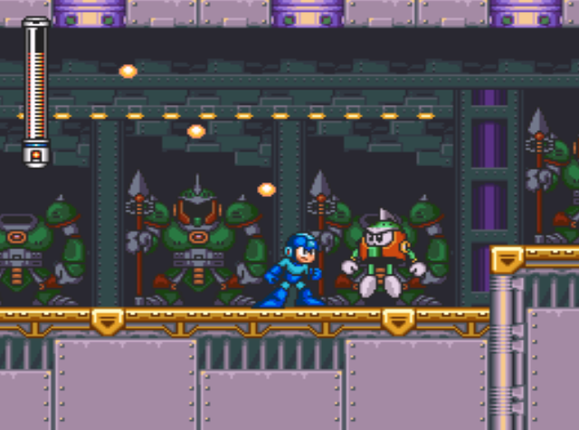 Mega Man 7 screenshot - Shade Man